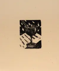 Axl Leskoschek, Sem Título, xilogravura