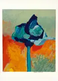 Aldemir Martins, Flor, 1995, serigrafia