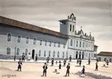 Agostinho Batista de Freitas, Largo São Francisco