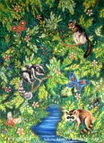 Rosina Becker do Valle, A Floresta, 1978, óleo sobre tela