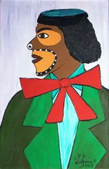 Palhaço by Waldomiro de Deus, 1978, óleo sobre tela, offered Mar 2024