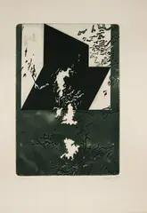 Ivan Serpa, Abstrato, 1968, gravura em metal