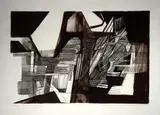 Roberto Burle Marx, Itaúna, 1985, litogravura