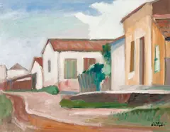 Casario by Mario Zanini, óleo sobre tela, offered Mar 2024