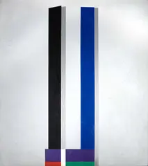 Composição by Eduardo Sued, 2000, óleo sobre tela, offered Mar 2024