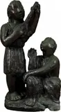 Bruno Giorgi, Sem Título, escultura em bronze patinado