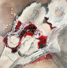 Explosão Nº 1 by Cleoo, 1986, técnica mista sobre papel, offered Jan 2024
