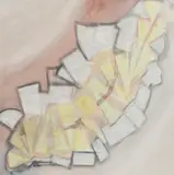 Cleoo, Poema Nº 2, 1986, pastel sobre papel