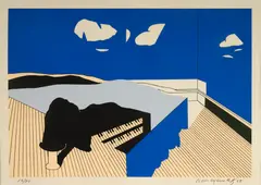 Sem Título by Cildo Meireles, 1968, serigrafia, offered Jan 2024