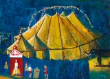 Santana, Gran-Circo Brasil, 2007, óleo sobre placa