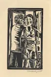 Lasar Segall, Sem Título, xilogravura