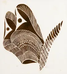 Sem Título by Telu, xilogravura sobre papel, offered Jan 2024