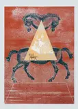 Composição com Cavalos by Guiotti, serigrafia sobre papel, offered Jan 2024