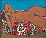 Genaro de Carvalho, Nu Feminino, óleo sobre tela