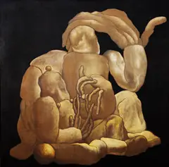 Astolfo by Mário Gruber, 1987, óleo sobre tela, offered Jan 2024