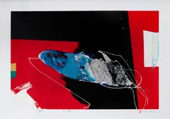 Sem Título by Manabu Mabe, serigrafia, offered Nov 2023