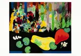 Aldemir Martins, Cajus, 1995, serigrafia sobre papel