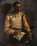 Waldemar da Costa, Retrato de Alvaro de Monreal, 1932, óleo sobre tela