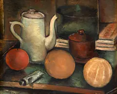 Natureza Morta by Arnaldo Barbosa, 1930, óleo sobre madeira, offered Nov 2023