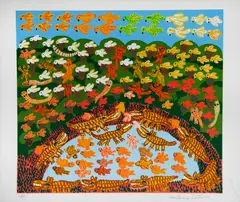 Sem Título by Antônio Poteiro, serigrafia, offered Nov 2023