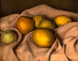 Vittorio Gobbis, Frutas, óleo sobre tela