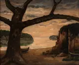 Hugo Adami, Paisagem Imaginária, óleo sobre tela