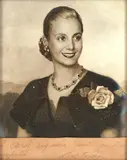 Untitled by Foto Autografada Eva Peron, fotografia, offered Nov 2023