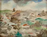 Thomaz Ianelli, Paisagem, óleo sobre tela