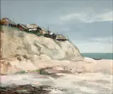 Massao Okinaka, Praia Raposa Maranhão, 1973, óleo sobre tela