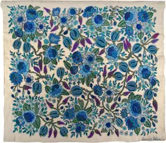 Azulando by Concessa Colaço, tapeçaria, offered Nov 2023