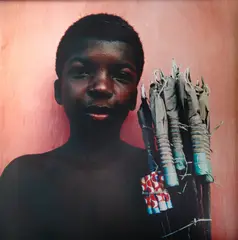 Mário Cravo Neto, Vendedor de Fogos, impressão de pigmento sobre papel algodão
