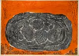 Marina Caram, Fruteira, 1970, xilogravura