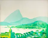 Glauco Rodrigues, No Segundo Reinado - Panorama da Cidade do Rio de Janeiro 1855