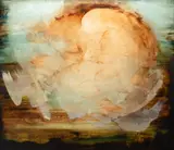 Carlos Araujo, Sem Título, óleo sobre madeira