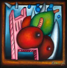 Sem Título by Antonio Henrique Amaral, 1984, óleo sobre tela, offered Nov 2023