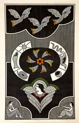 O Sonho de Mateus by Gilvan Samico, 1987, xilogravura, offered Nov 2023
