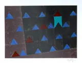 Alfredo Volpi, Sem Título, serigrafia