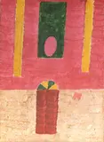 Alfredo Volpi, Fachada, têmpera sobre tela