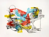Roberto Burle Marx, Eleoclásia I, 1989, serigrafia