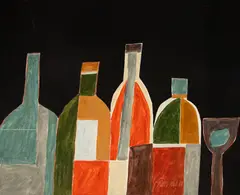 Sem Título by Gustavo Rosa, 1981, óleo sobre tela, offered Oct 2023