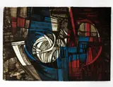 Roberto Burle Marx, Canângula III, 1987, serigrafia