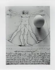 Série Leonardo by Anna Maria Maiolino, 2016, impressão jato de tinta, offered Oct 2023