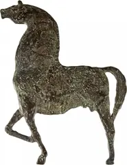 Cavalo by Francisco Stockinger, escultura de parede em bronze, offered Oct 2023