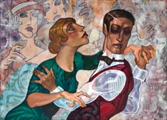 Le Rythme En Dansan by Juarez Machado, 2015, óleo sobre tela, offered Oct 2023