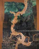 Juarez Magno, Queima No Purus - Série Caos, 1990, acrílica sobre tela