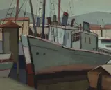 Arcangelo Ianelli, Marinha, 1957, óleo sobre tela