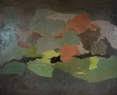 Jandyra Waters, Composição, 1965, óleo sobre tela