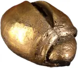 Sidney Amaral, Pão, escultura em bronze patinado