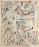 Figueiredo Sobral, Sem Título, 1982, aquarela sobre tela