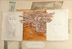 Sem Título by Figueiredo Sobral, 1978, aquarela sobre papel, offered Aug 2023